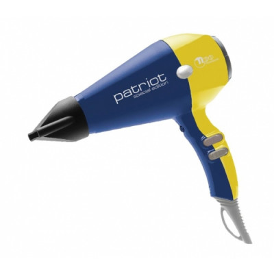 Hair dryer ionic TICO Professional PATRIOT Blue-Yellow (100003-UA-BY)